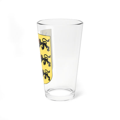 Coat of Arms of Wurtemberg-Urach (Germany) (Coat of Arms) Pint Glass 16oz