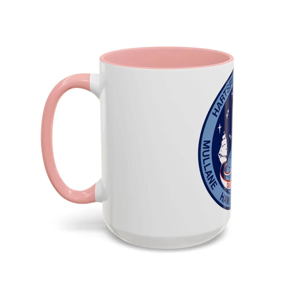 STS 41 d (NASA) Accent Coffee Mug-Go Mug Yourself