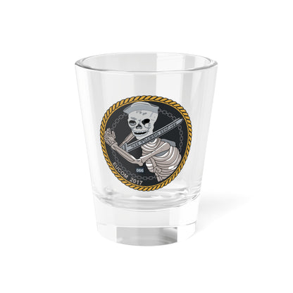 Verre à liqueur Squelette Épée de la Liberté SSN 769 (US Navy) 1,5 oz