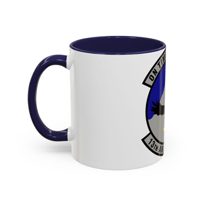 13 Air Support Operations Squadron ACC (U.S. Air Force) Accent Coffee Mug