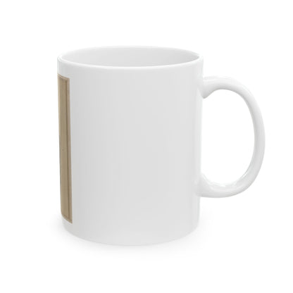 Colonel Francis L. Lee Of 4th Massachusetts Infantry Battalion And 44th Massachusetts Infantry Regiment In Uniform With Sword (U.S. Civil War) White Coffee Mug