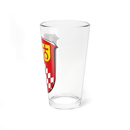 DEU Bickenbach Bergstraße COA (Germany) (Coat of Arms) Pint Glass 16oz