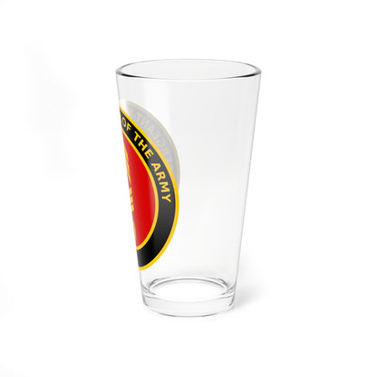 Sergeant Major of the Army Denmark Coin (Denmark) (Coat of Arms) Pint Glass 16oz