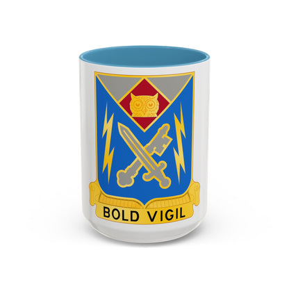 105 Military Intelligence Battalion (U.S. Army) Accent Coffee Mug