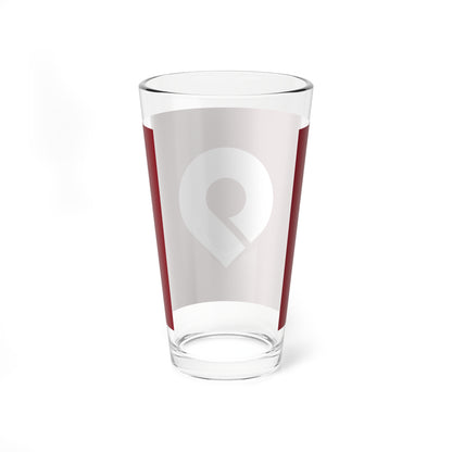 Flag of Tsuchiyama Shiga 1967-2004 (Japan) Pint Glass 16oz