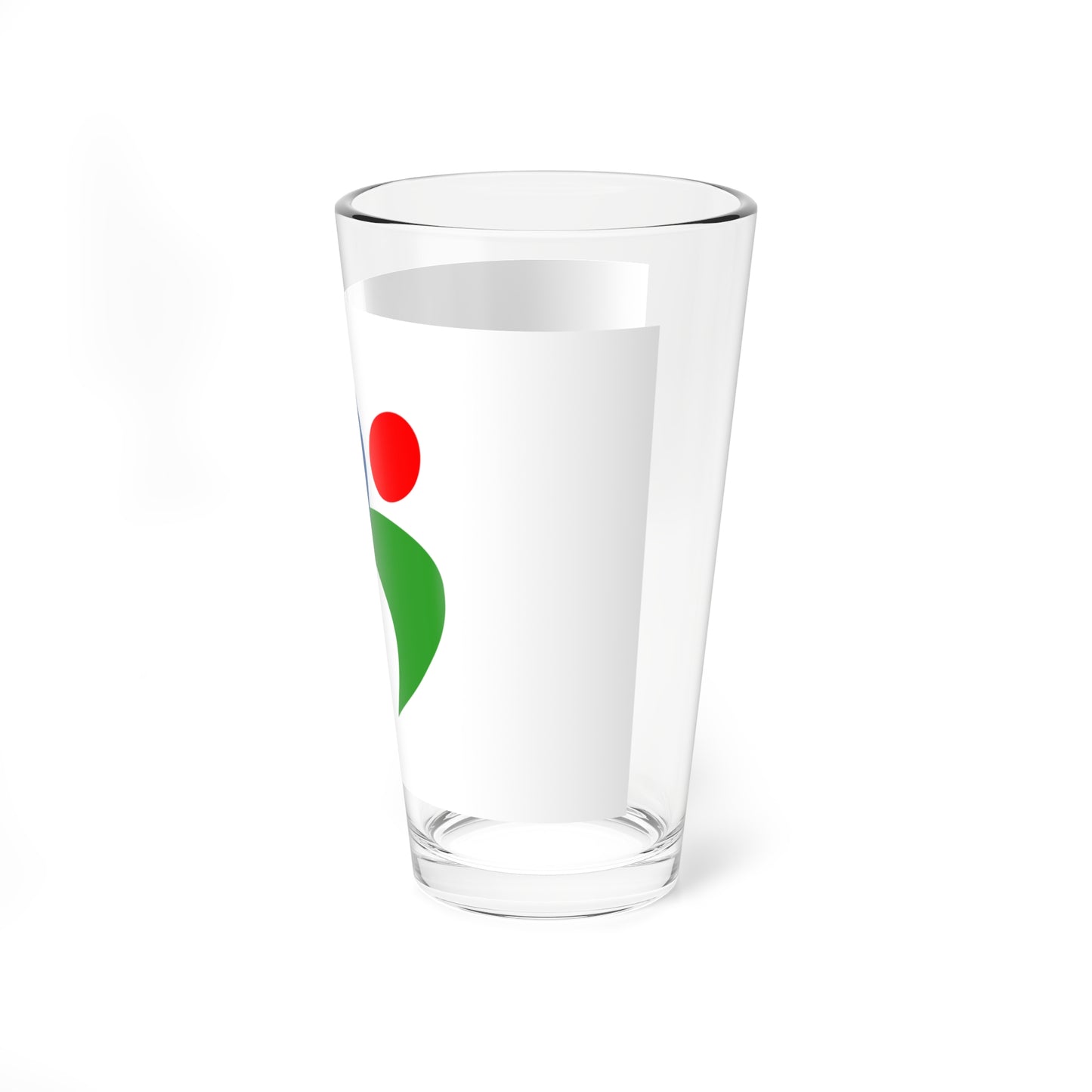 Flag of Misato Shimane (Japan) Pint Glass 16oz