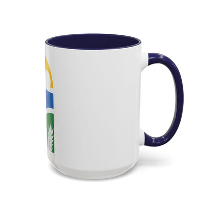 Coat of arms of Canelones Department - Accent Coffee Mug