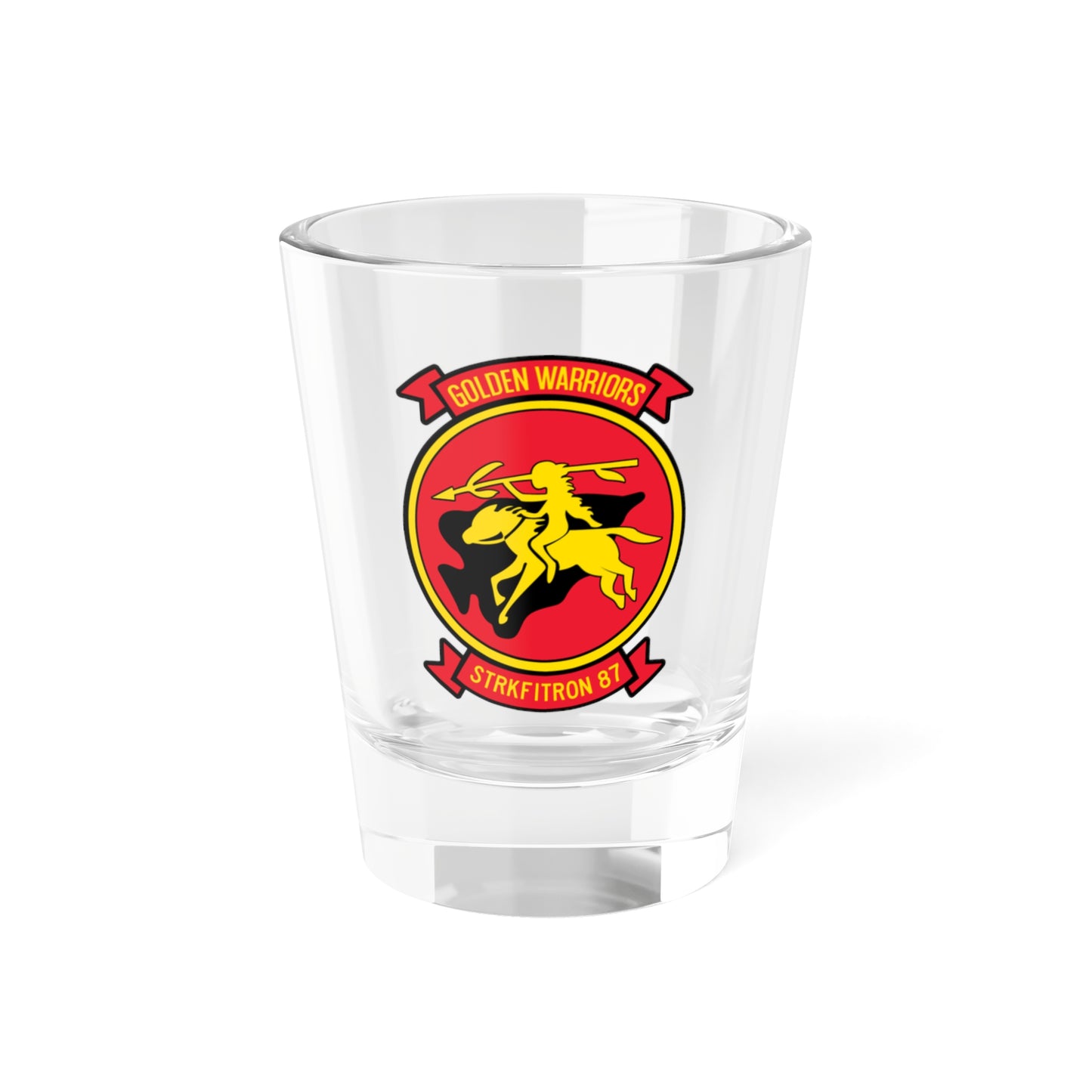 VFA 87 Golden Warriors (U.S. Navy) Shot Glass 1.5oz