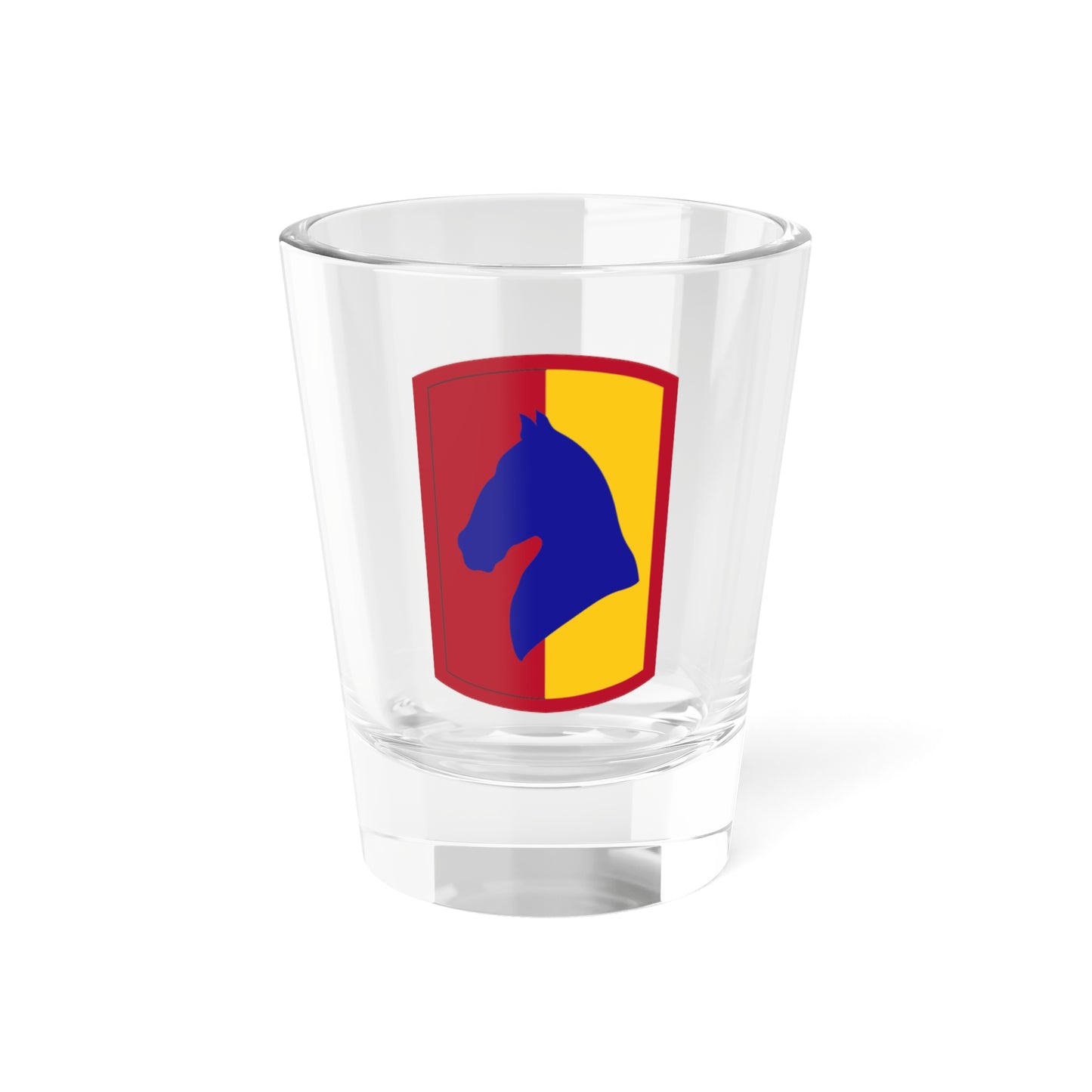 Verre à liqueur 1,5 oz de la 138e Brigade d'artillerie de campagne (armée américaine)