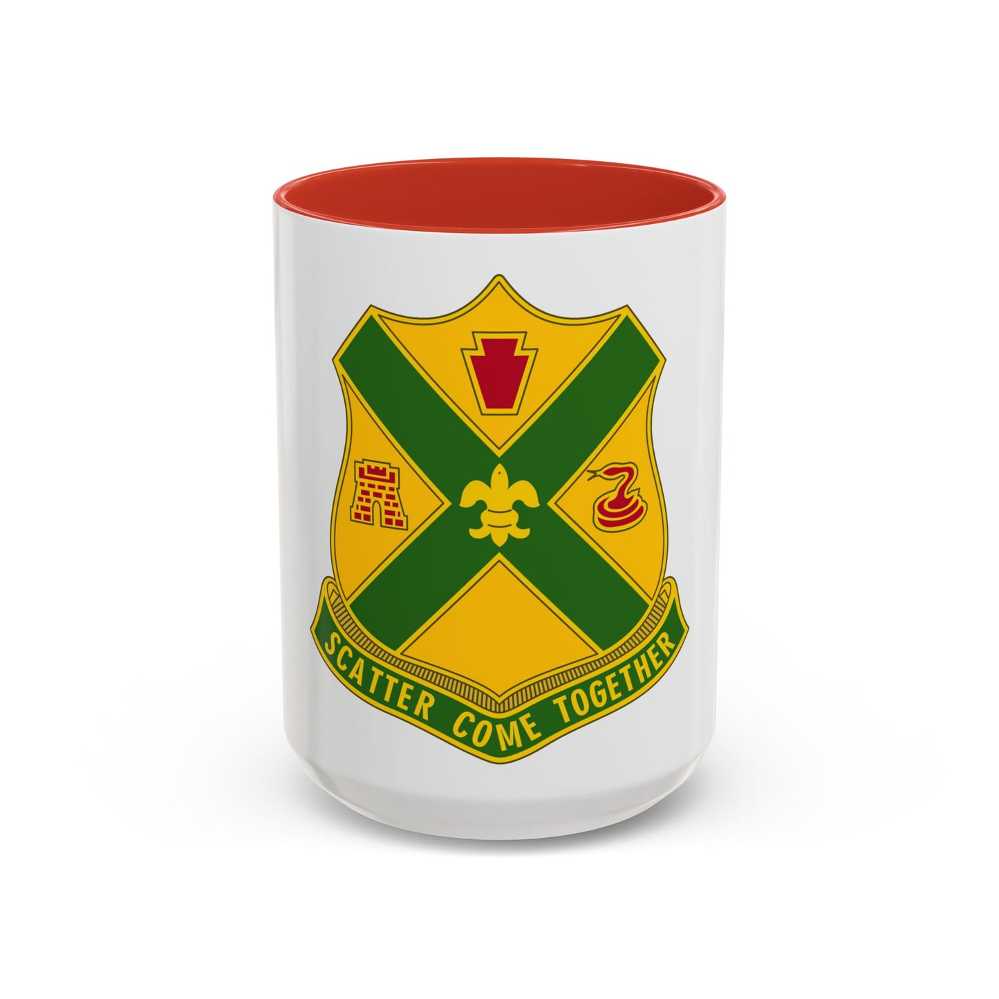 200th Field Artillery Battalion (U.S. Army) Accent Coffee Mug