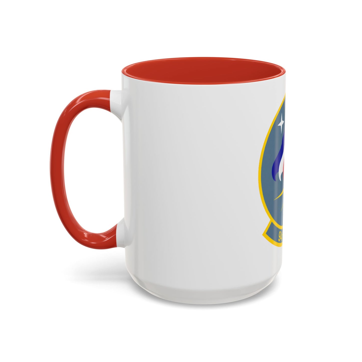 94 Flying Training Squadron AETC (U.S. Air Force) Accent Coffee Mug