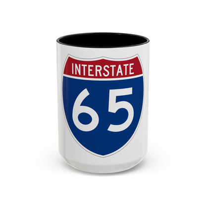 Interstate 65 (U.S. Highways) Accent Coffee Mug