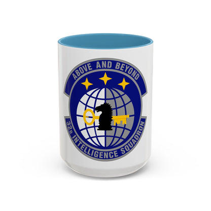 32 Intelligence Squadron AFISRA (U.S. Air Force) Accent Coffee Mug