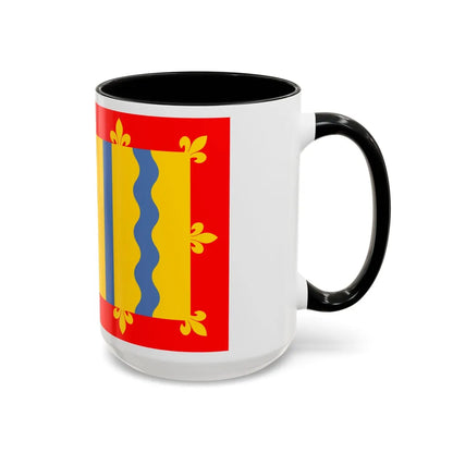 Flag of Cambridgeshire UK - Accent Coffee Mug-Go Mug Yourself