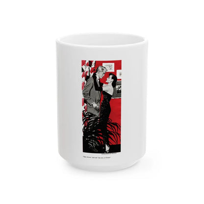 Frost In Heaven (2), The American Magazine, January 1953 - White Coffee Mug-15oz-Go Mug Yourself