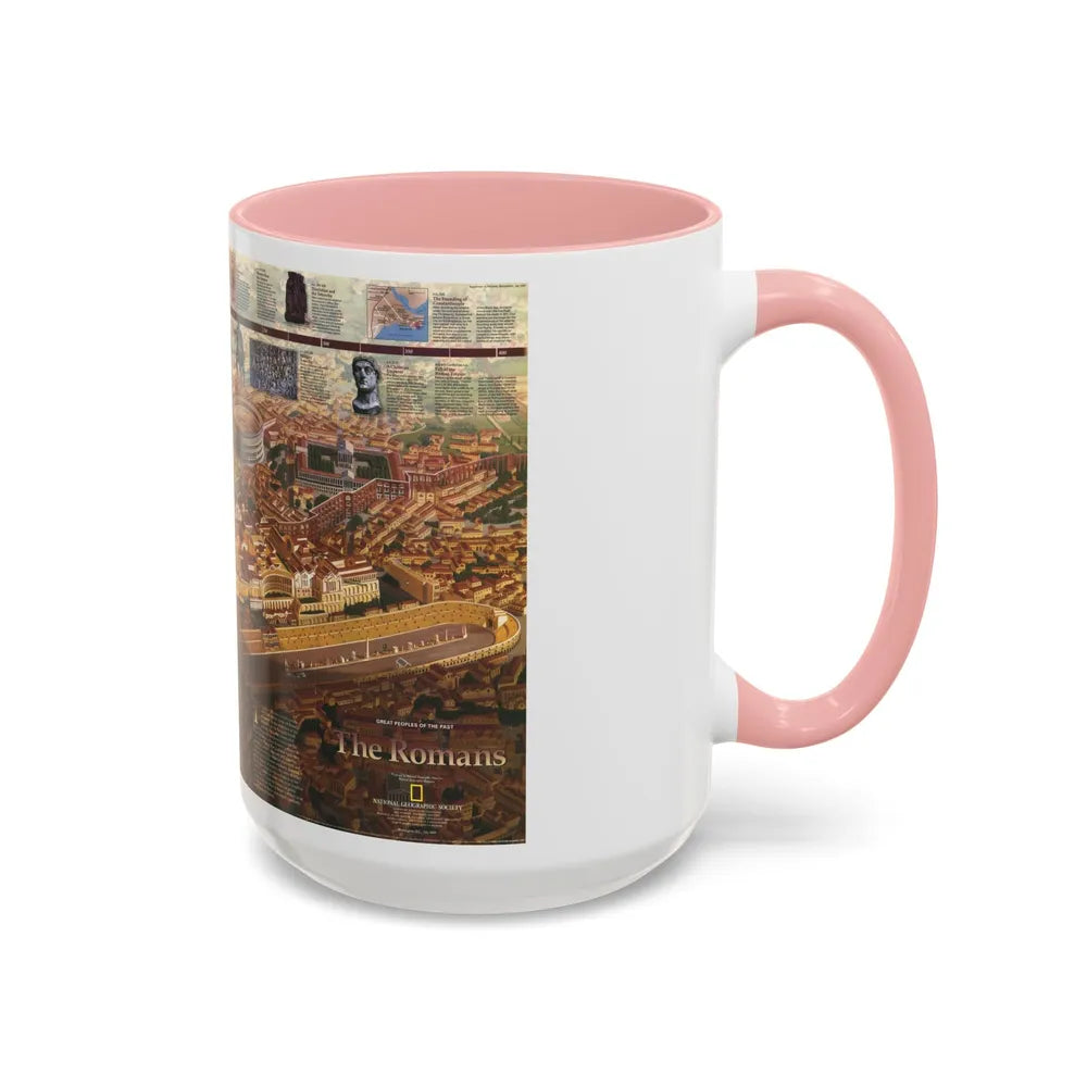 Romans, The (1997) (Map) Accent Coffee Mug-Go Mug Yourself