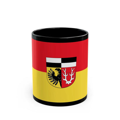 Flag of Wunsiedel Germany - Black Coffee Mug-11oz-Go Mug Yourself