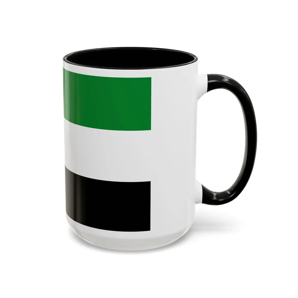 Flag of Ahrweiler Germany - Accent Coffee Mug-Go Mug Yourself