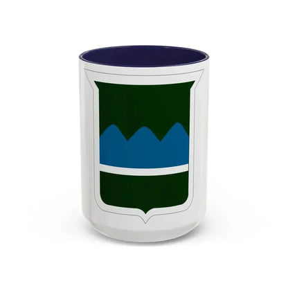 80th Inf Div SSI (U.S. Army) Accent Coffee Mug 15oz Navy - Go Mug Yourself