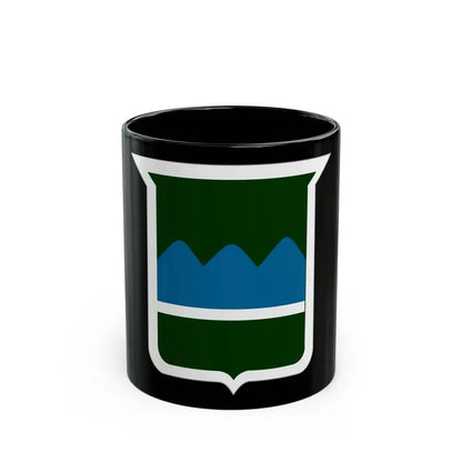 80th Inf Div SSI (U.S. Army) Black Coffee Mug 11oz - Go Mug Yourself