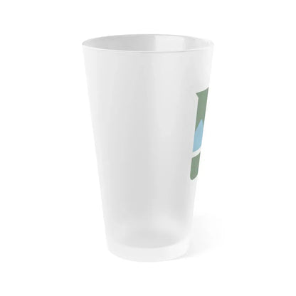80th Inf Div SSI (U.S. Army) Frosted Pint Glass 16oz - Go Mug Yourself