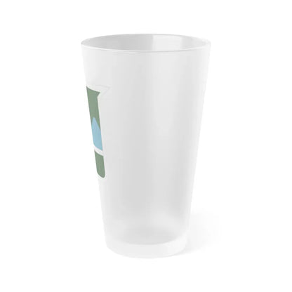 80th Inf Div SSI (U.S. Army) Frosted Pint Glass 16oz - Go Mug Yourself