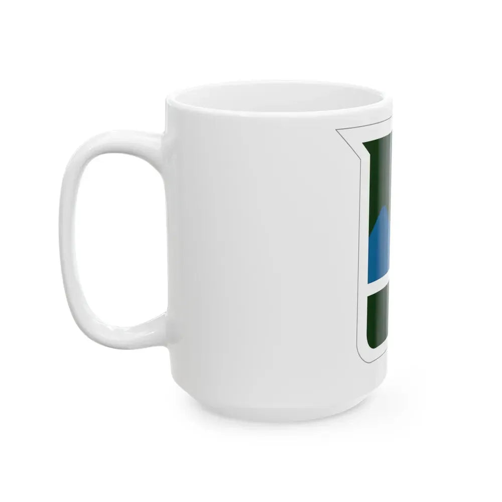 80th Inf Div SSI (U.S. Army) White Coffee Mug - Go Mug Yourself