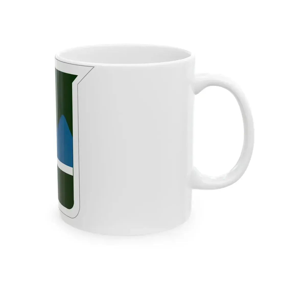 80th Inf Div SSI (U.S. Army) White Coffee Mug - Go Mug Yourself