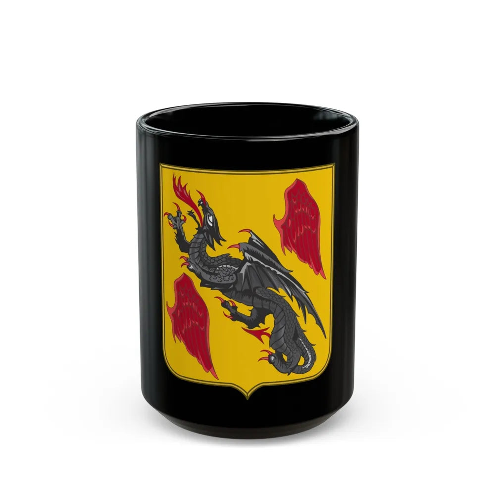 81 Airborne Antiaircraft Artillery Battalion 2 (U.S. Army) Black Coffee Mug-15oz-Go Mug Yourself