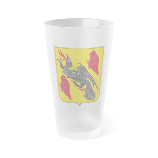 81 Airborne Antiaircraft Artillery Battalion 2 (U.S. Army) Frosted Pint Glass 16oz-Go Mug Yourself