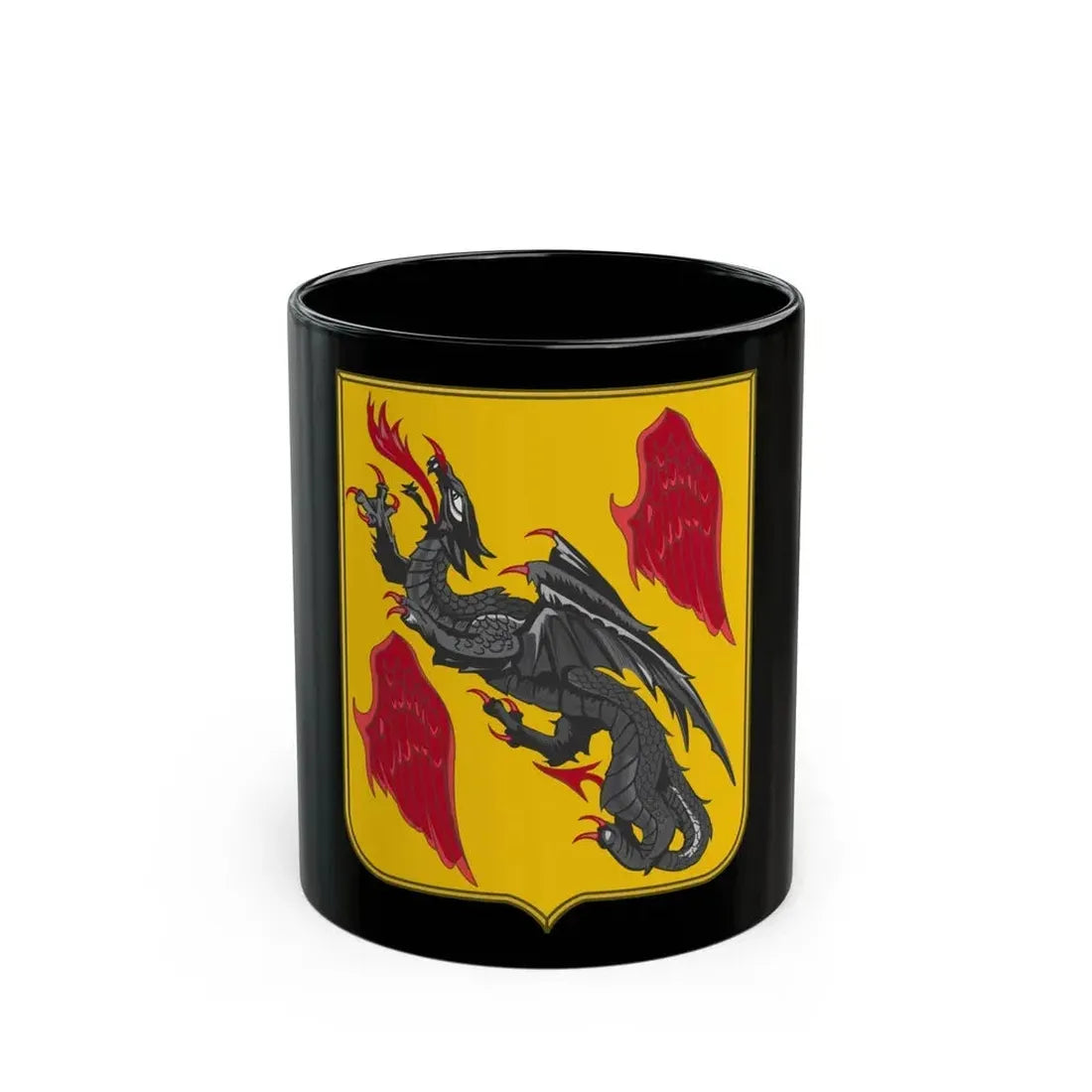 81 Airborne Antiaircraft Artillery Battalion 2 (U.S. Army) Black Coffee Mug 11oz - Go Mug Yourself