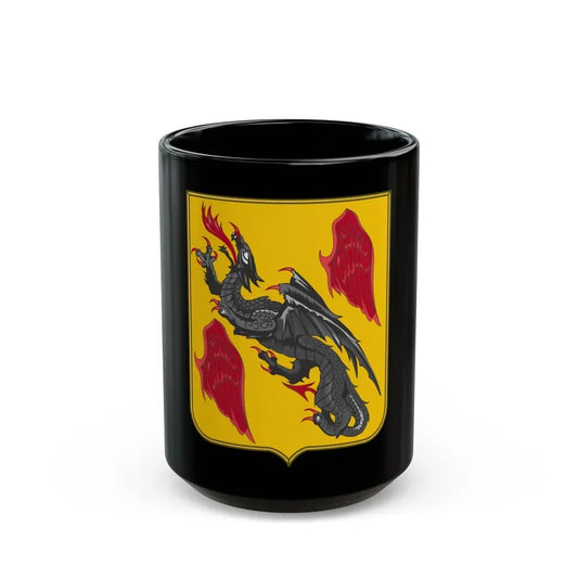 81 Airborne Antiaircraft Artillery Battalion 2 (U.S. Army) Black Coffee Mug 15oz - Go Mug Yourself