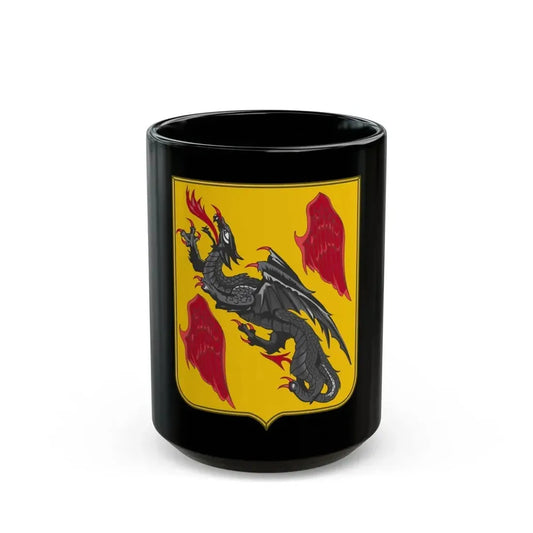 81 Airborne Antiaircraft Artillery Battalion 2 (U.S. Army) Black Coffee Mug 15oz - Go Mug Yourself