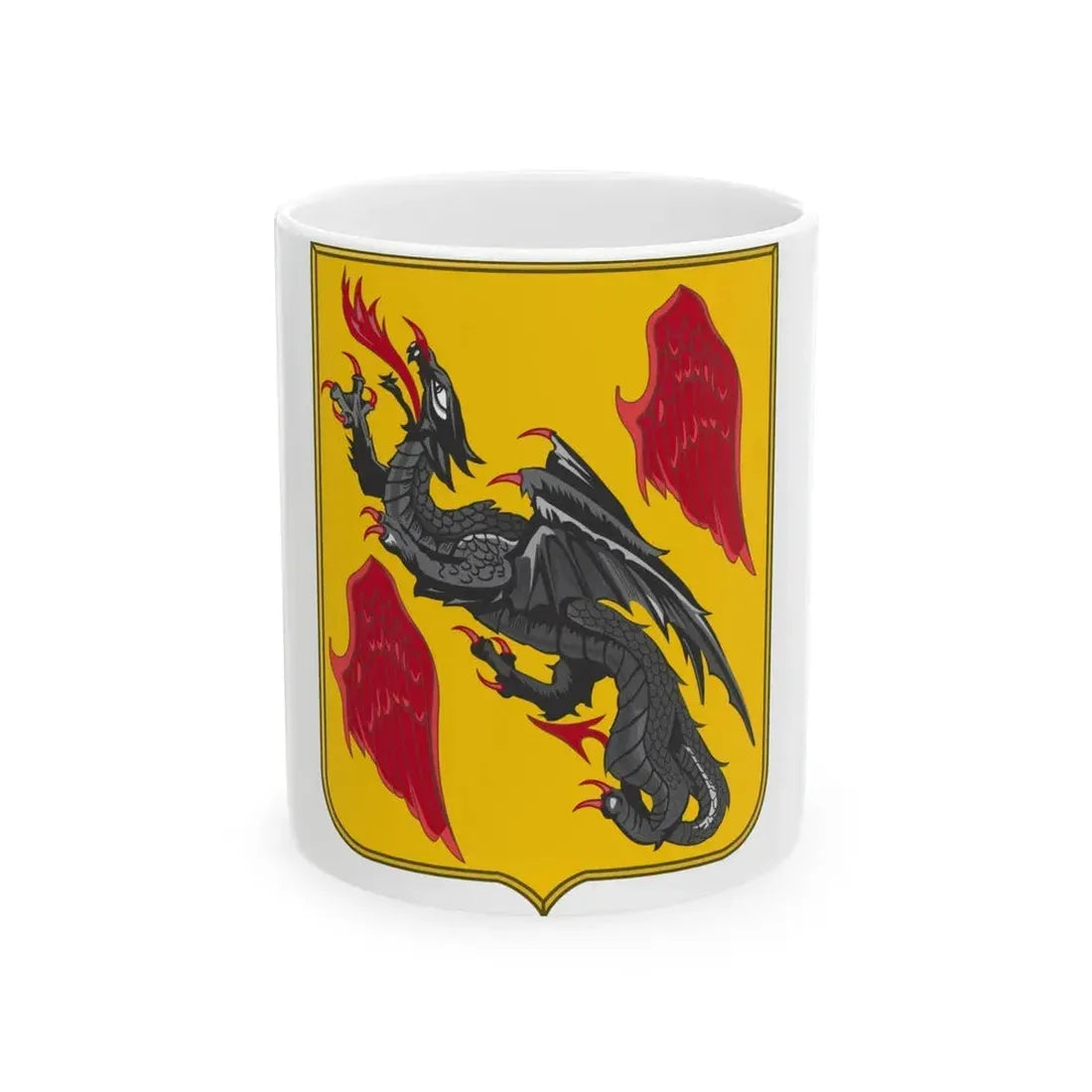 81 Airborne Antiaircraft Artillery Battalion 2 (U.S. Army) White Coffee Mug 11oz - Go Mug Yourself