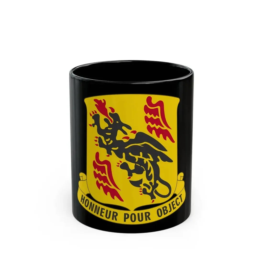 81 Airborne Antiaircraft Artillery Battalion (U.S. Army) Black Coffee Mug 11oz - Go Mug Yourself