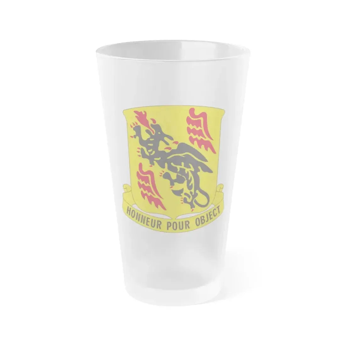 81 Airborne Antiaircraft Artillery Battalion (U.S. Army) Frosted Pint Glass 16oz Default Title - Go Mug Yourself