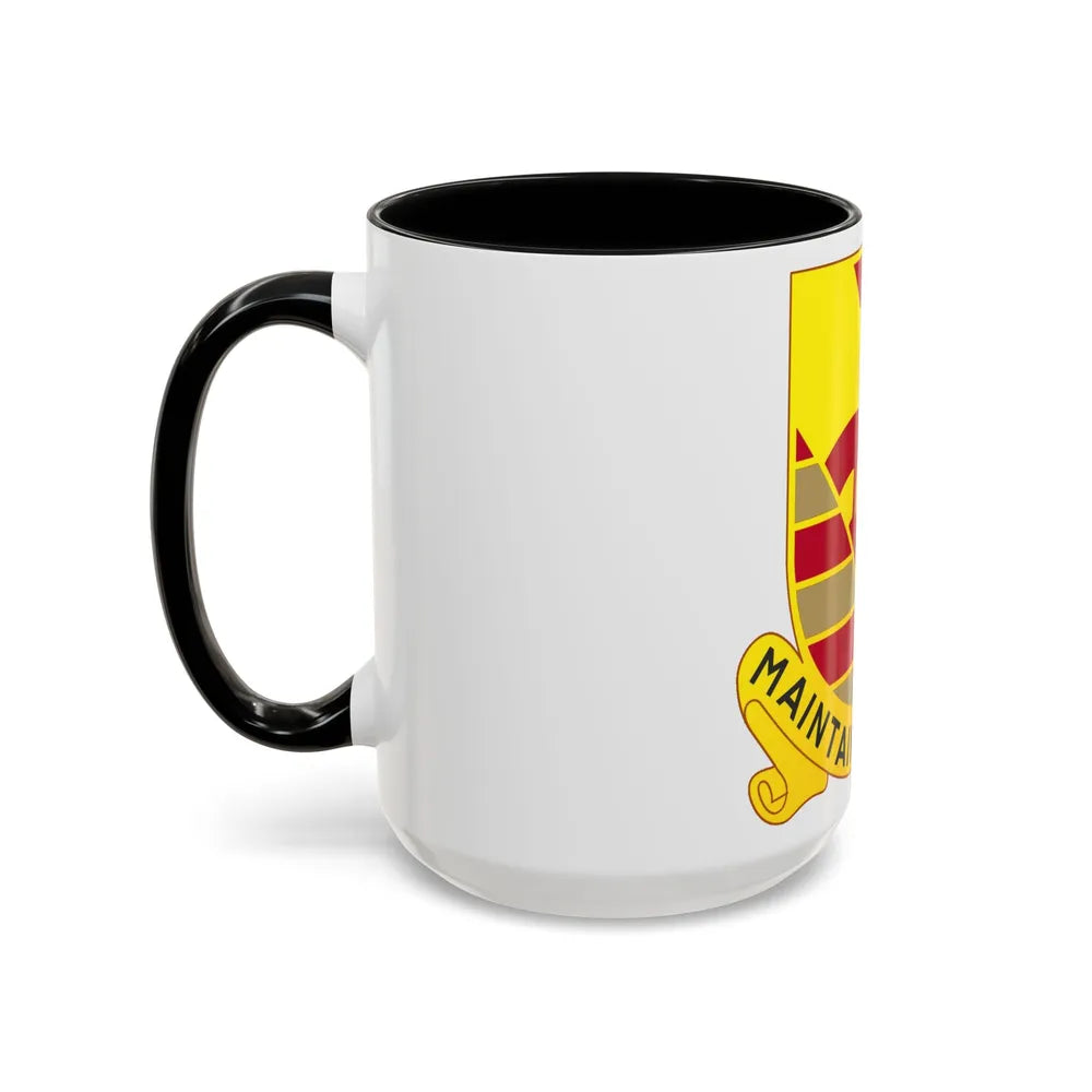 81 Maintenance Battalion (U.S. Army) Accent Coffee Mug-Go Mug Yourself