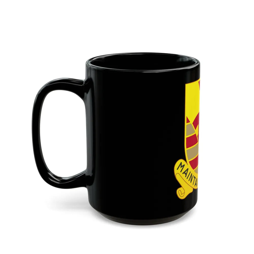 81 Maintenance Battalion (U.S. Army) Black Coffee Mug-Go Mug Yourself