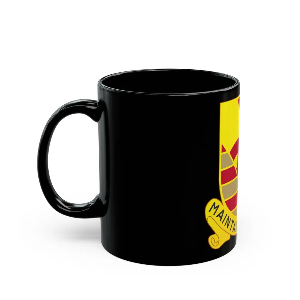 81 Maintenance Battalion (U.S. Army) Black Coffee Mug-Go Mug Yourself