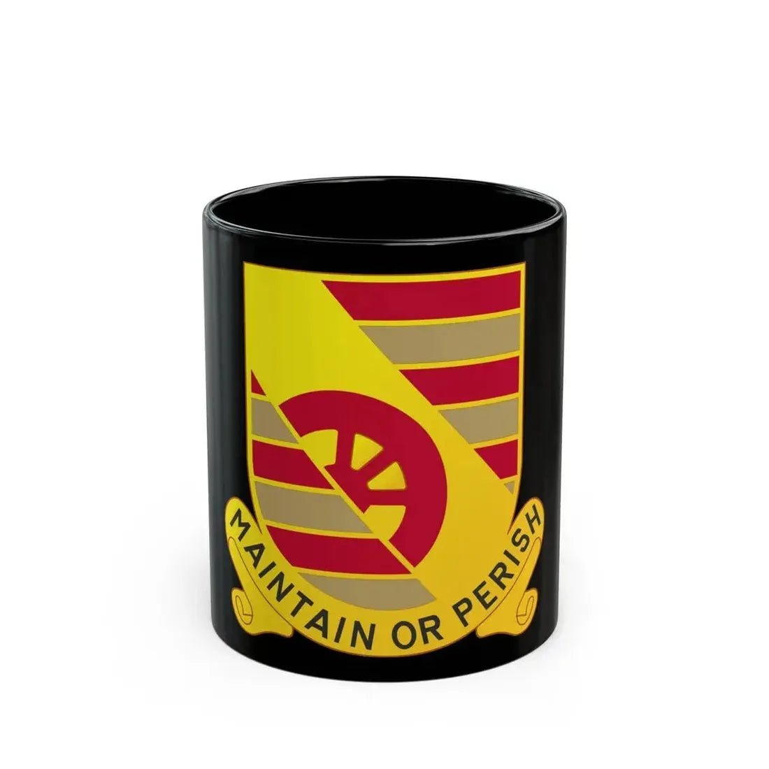 81 Maintenance Battalion (U.S. Army) Black Coffee Mug 11oz - Go Mug Yourself