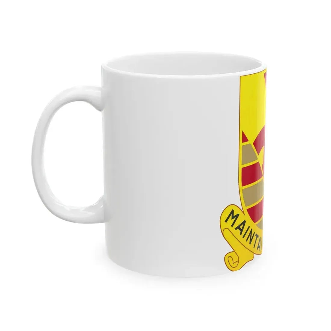 81 Maintenance Battalion (U.S. Army) White Coffee Mug - Go Mug Yourself
