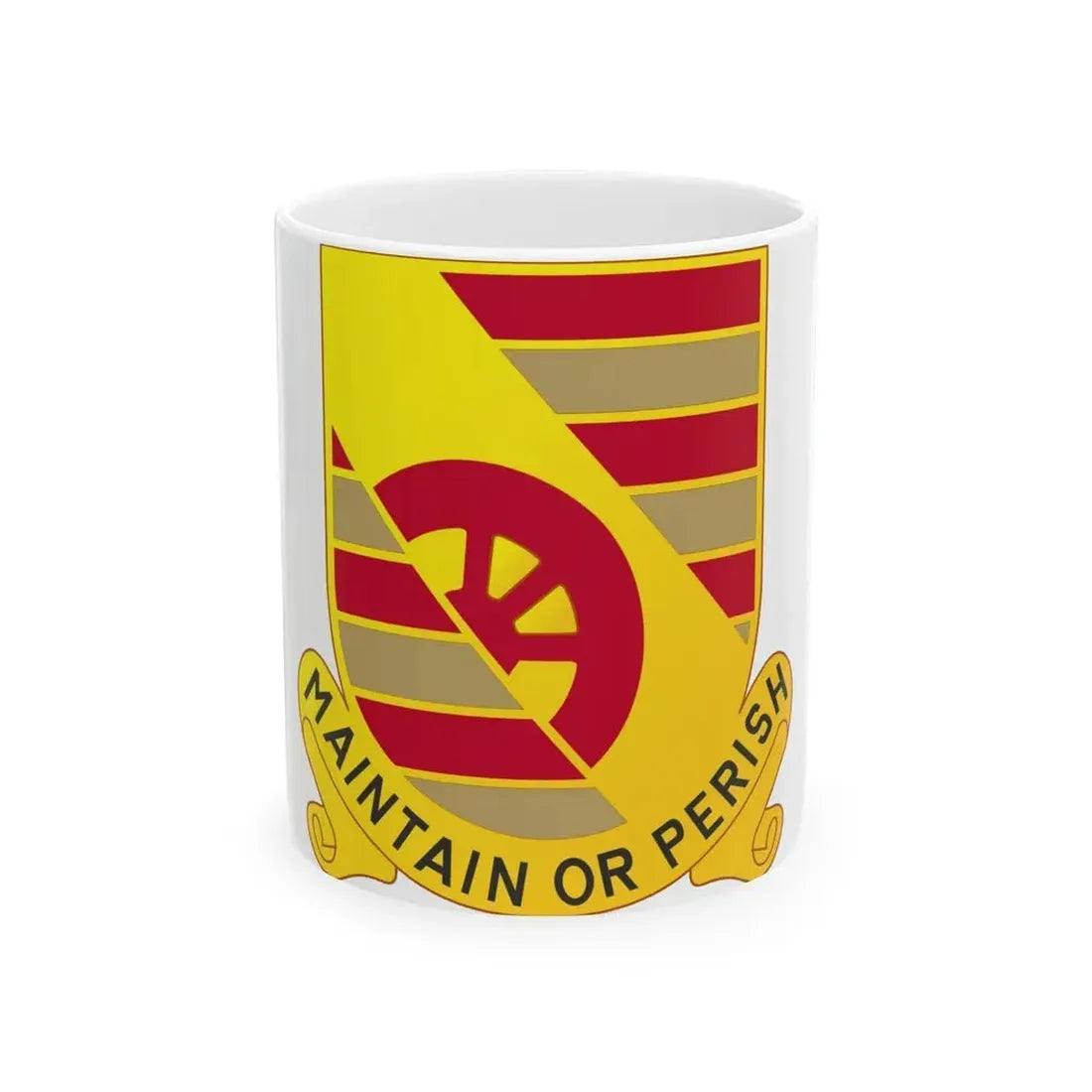 81 Maintenance Battalion (U.S. Army) White Coffee Mug - Go Mug Yourself