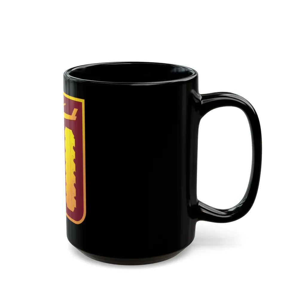 81 Transportation Battalion (U.S. Army) Black Coffee Mug-Go Mug Yourself