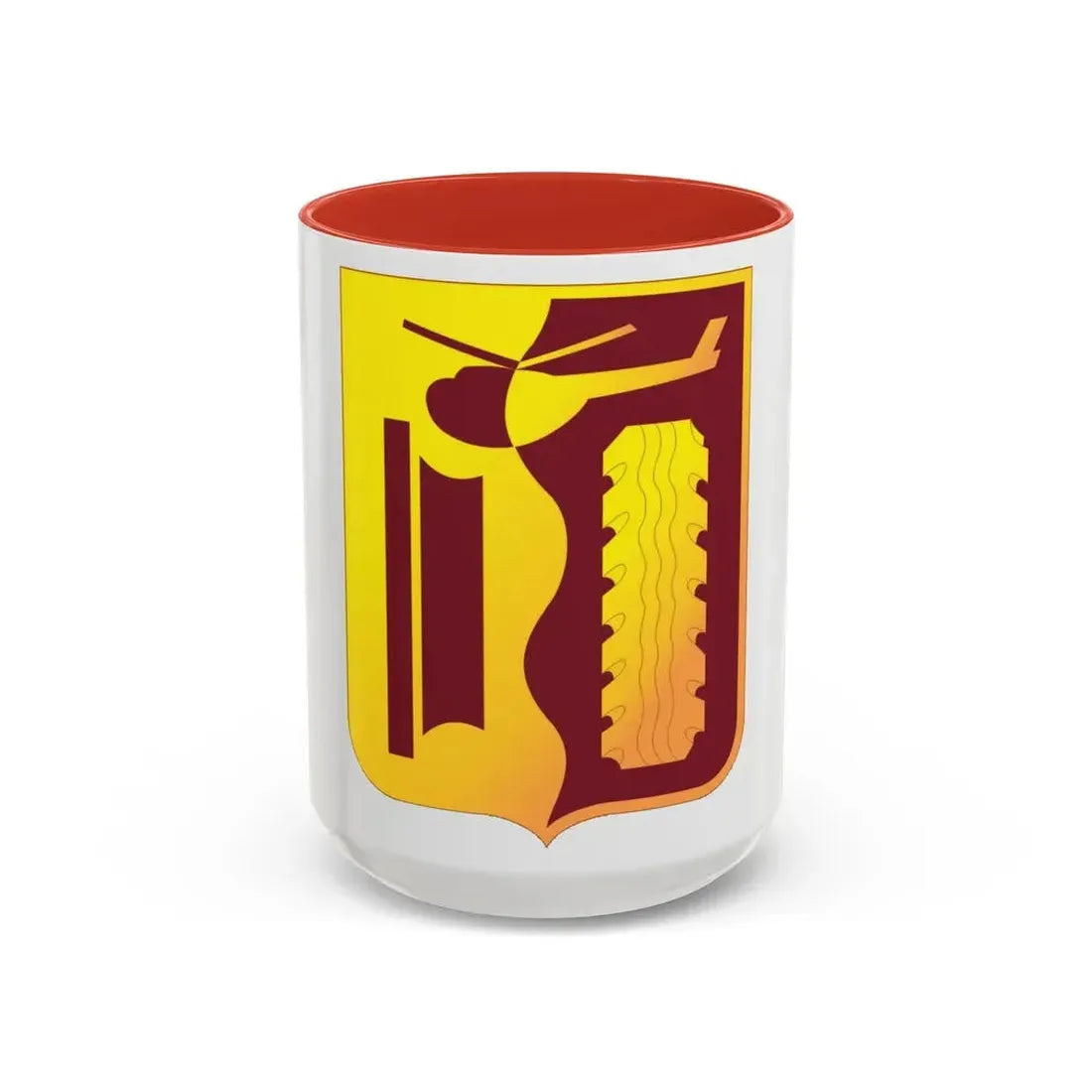 81 Transportation Battalion (U.S. Army) Accent Coffee Mug 15oz Red - Go Mug Yourself