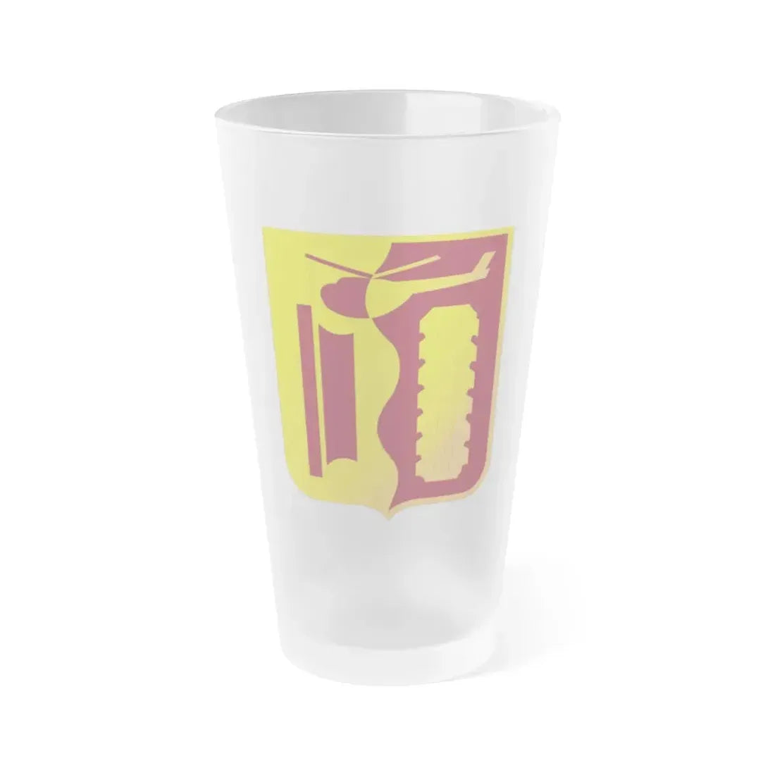 81 Transportation Battalion (U.S. Army) Frosted Pint Glass 16oz Default Title - Go Mug Yourself