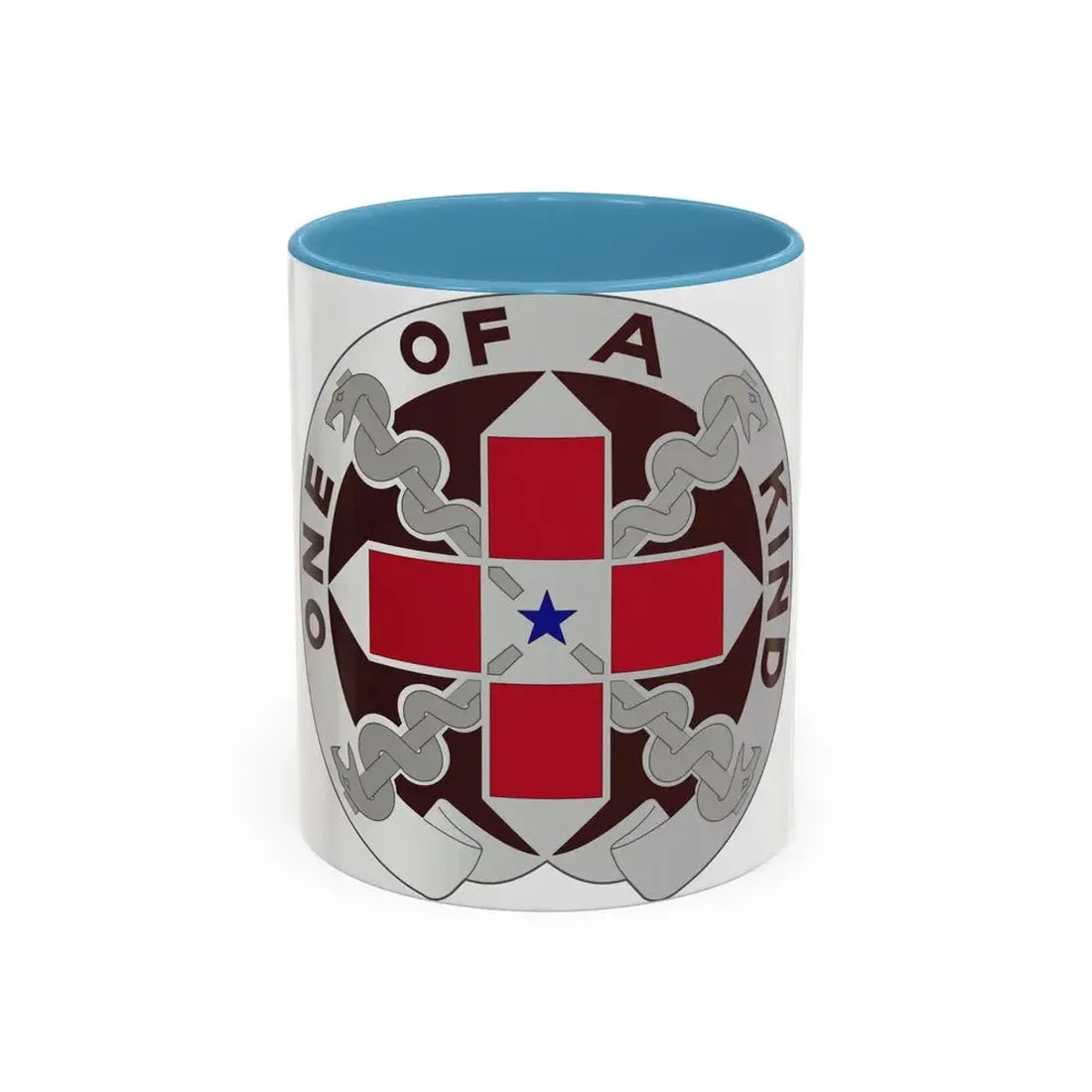 810 Convalescent Center (U.S. Army) Accent Coffee Mug 11oz Light Blue - Go Mug Yourself