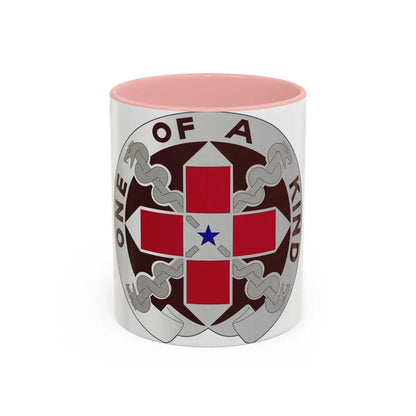 810 Convalescent Center (U.S. Army) Accent Coffee Mug 11oz Pink - Go Mug Yourself