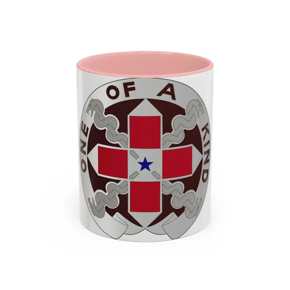 810 Convalescent Center (U.S. Army) Accent Coffee Mug 11oz Pink - Go Mug Yourself