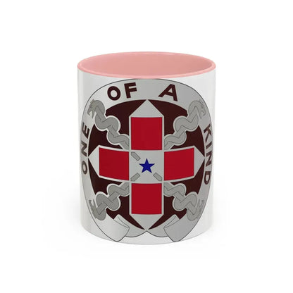 810 Convalescent Center (U.S. Army) Accent Coffee Mug 11oz Pink - Go Mug Yourself