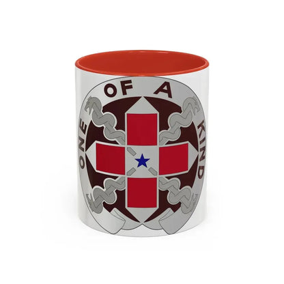 810 Convalescent Center (U.S. Army) Accent Coffee Mug 11oz Red - Go Mug Yourself